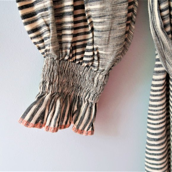 Ulla Johnson Fiora Dress in Okapi  - Grey beige warm tones Midi Size 2 NWT - Picture 6 of 11